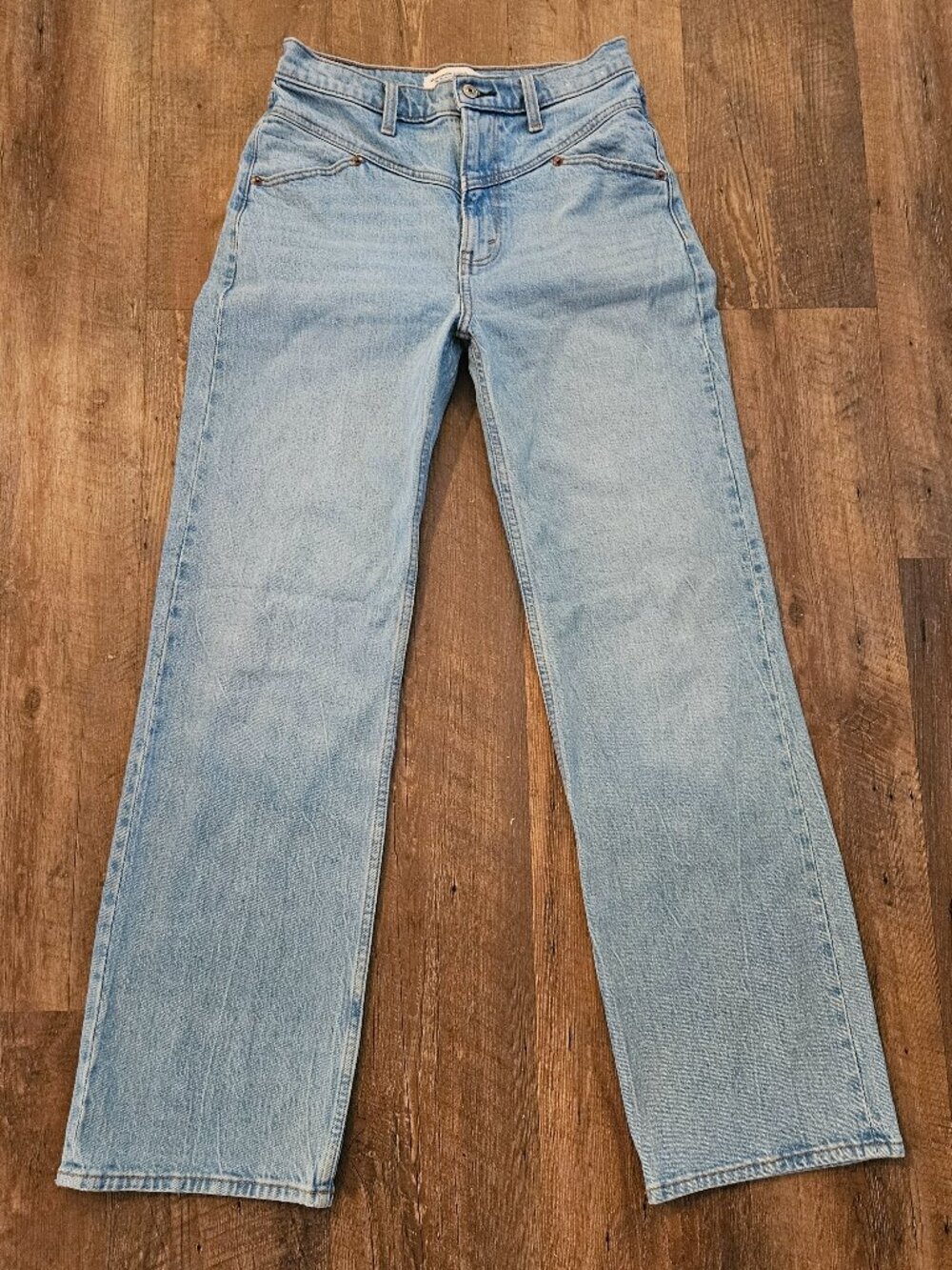 Abercrombie & Fitch Light Blue High-Rise Women's Jeans